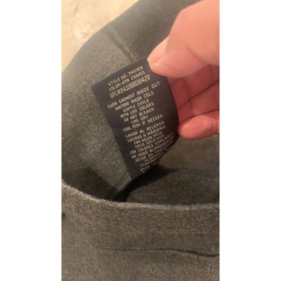 Gray Stretch Pull On Pants - Picture 5 of 6